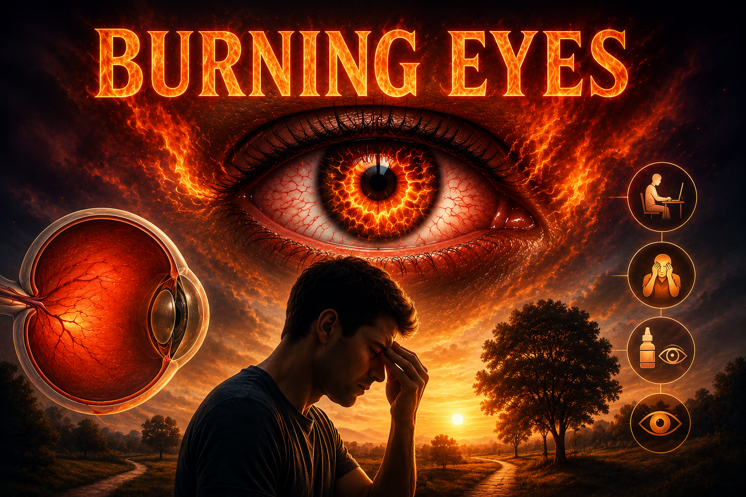 Burning eyes