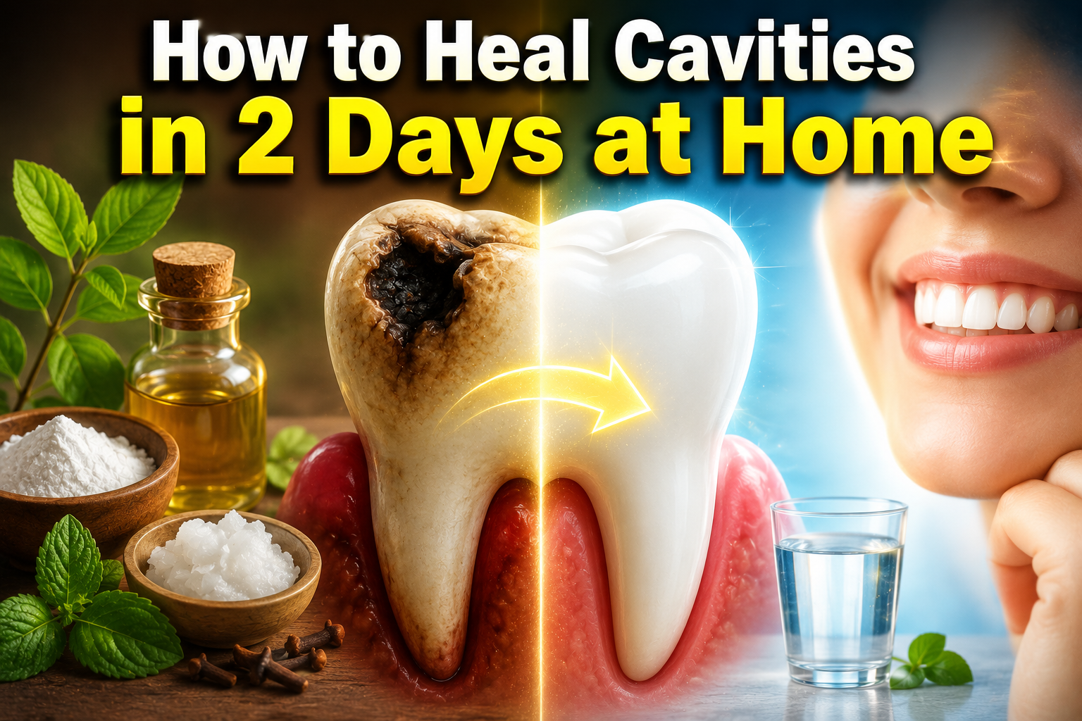 How to Heal Cavities in 2 Days at Home