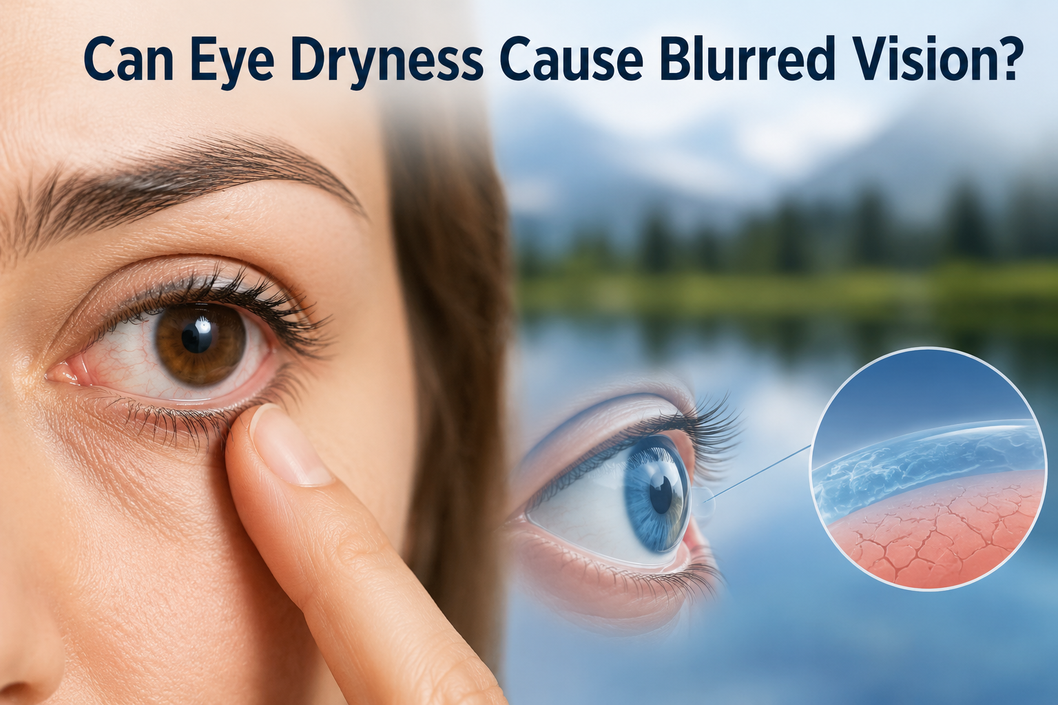 Can Eye Dryness Cause Blurred Vision?
