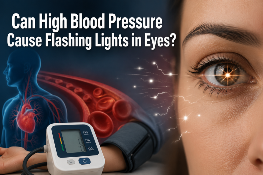 Can High Blood Pressure Cause Flashing Lights in Eyes?