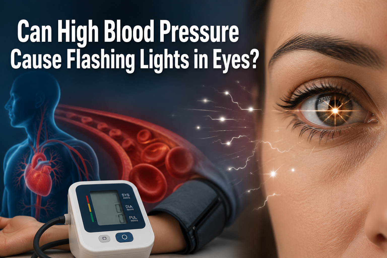 Can High Blood Pressure Cause Flashing Lights in Eyes?