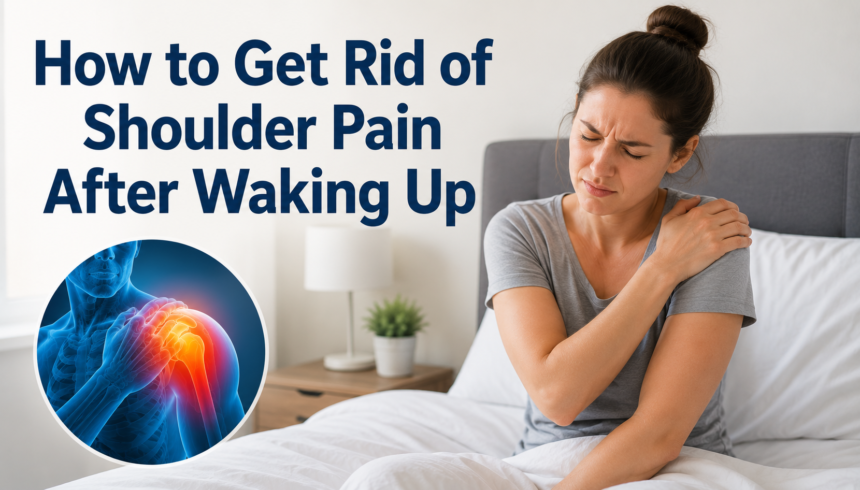 How to Get Rid of Shoulder Pain After Waking Up