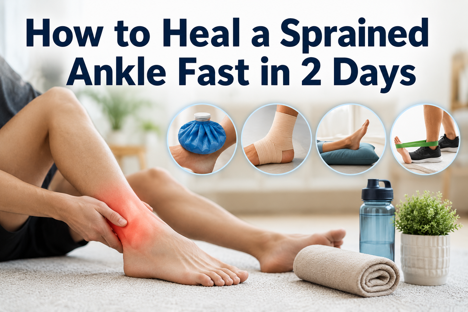 How to Heal a Sprained Ankle Fast in 2 Days