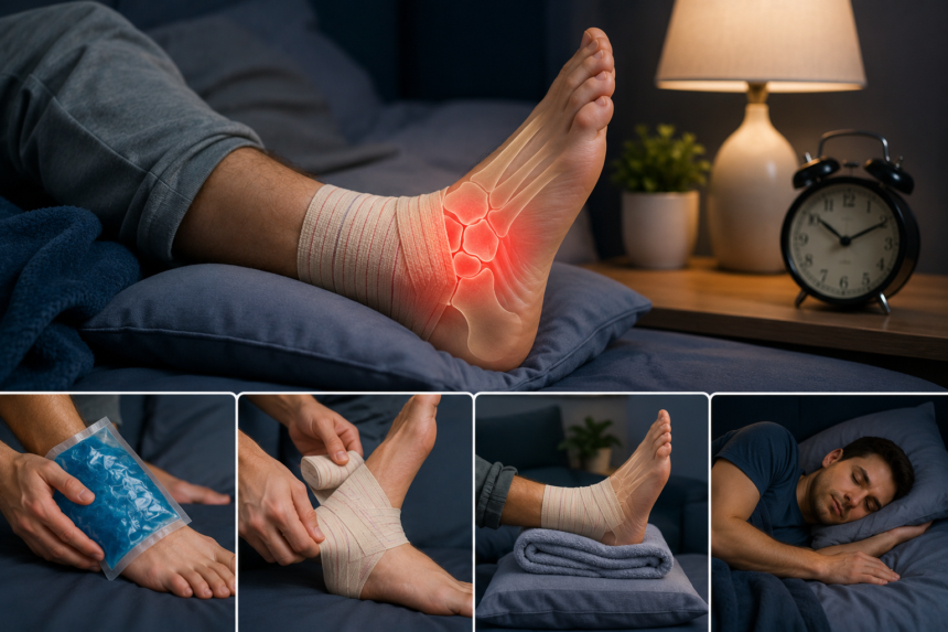 How to Heal a Sprained Foot Overnight