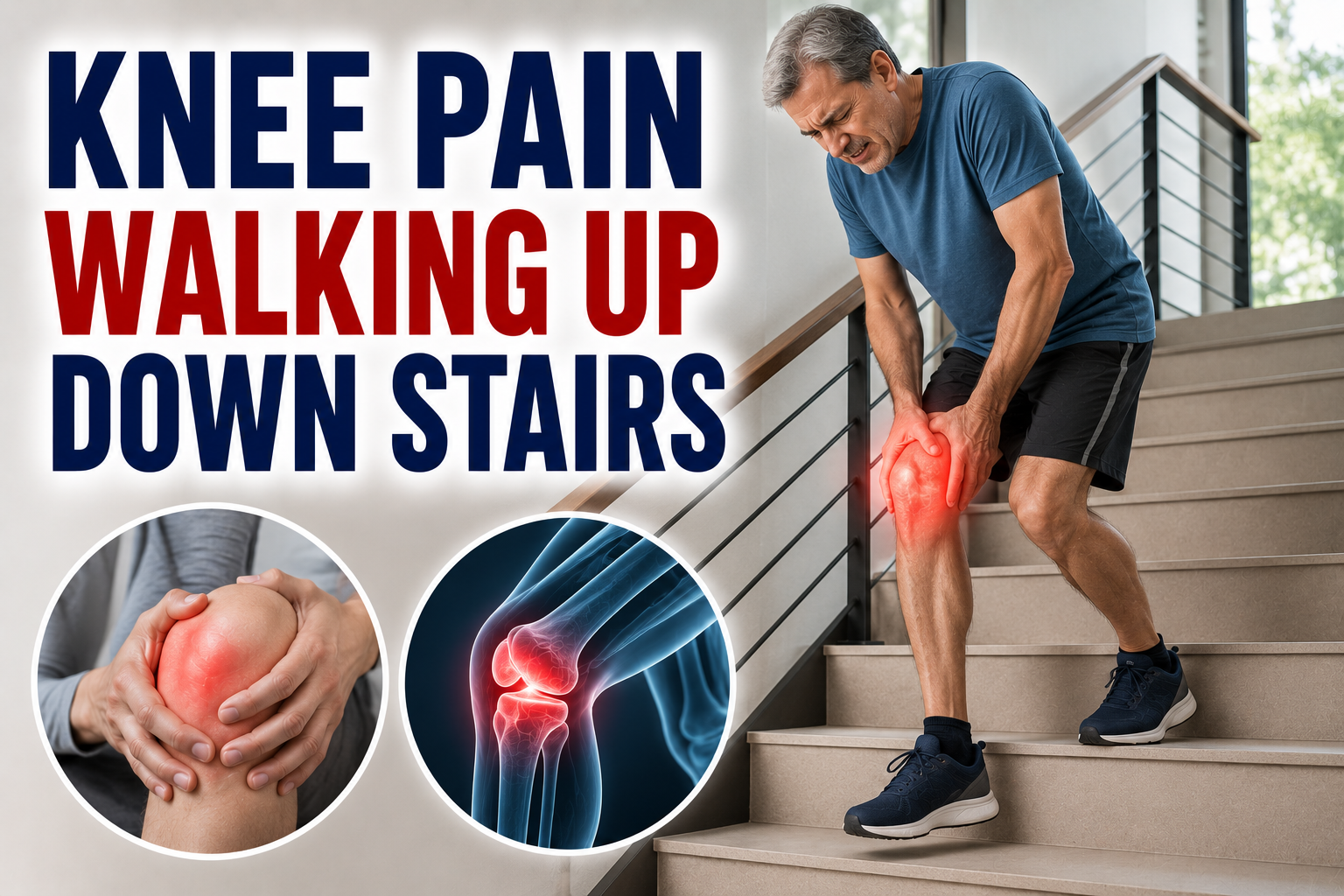 Knee Pain Walking Up Down Stairs