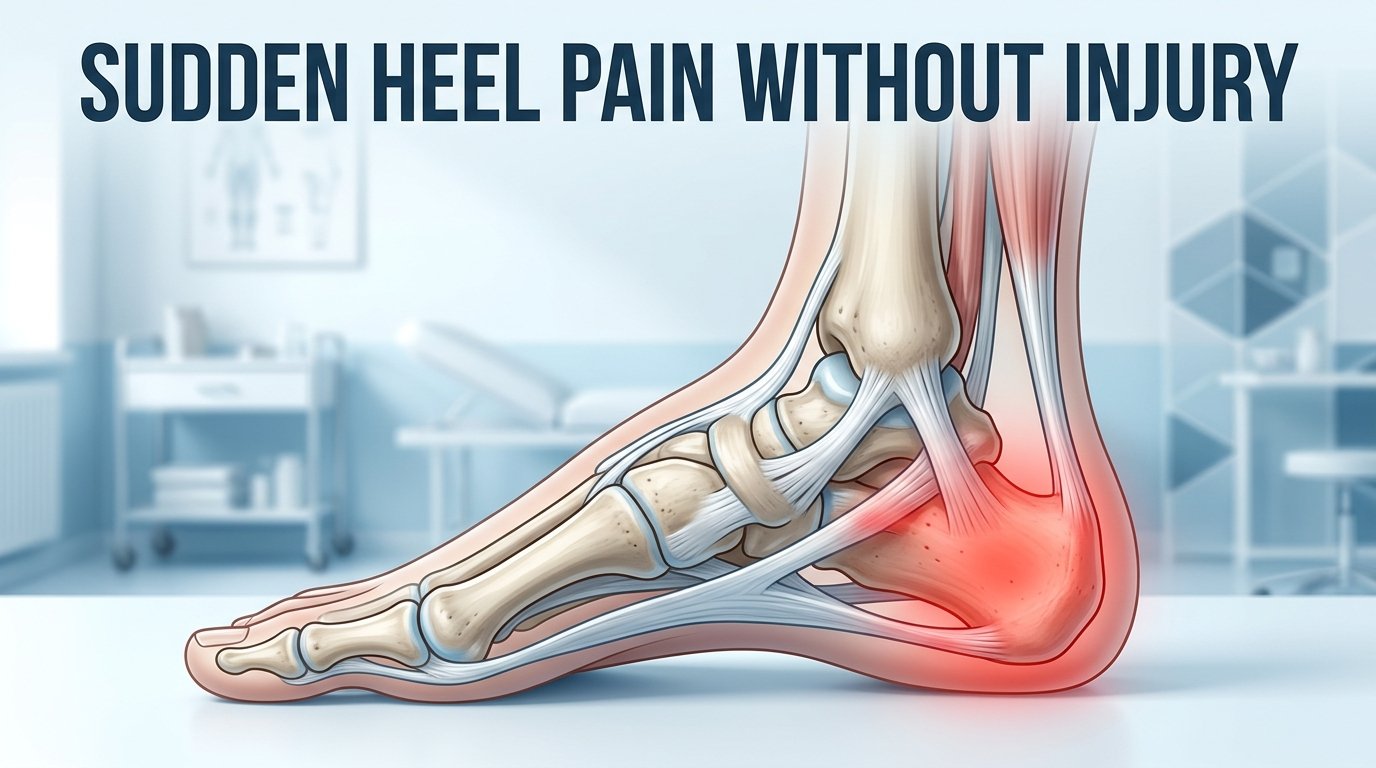 Sudden Heel Pain Without Injury