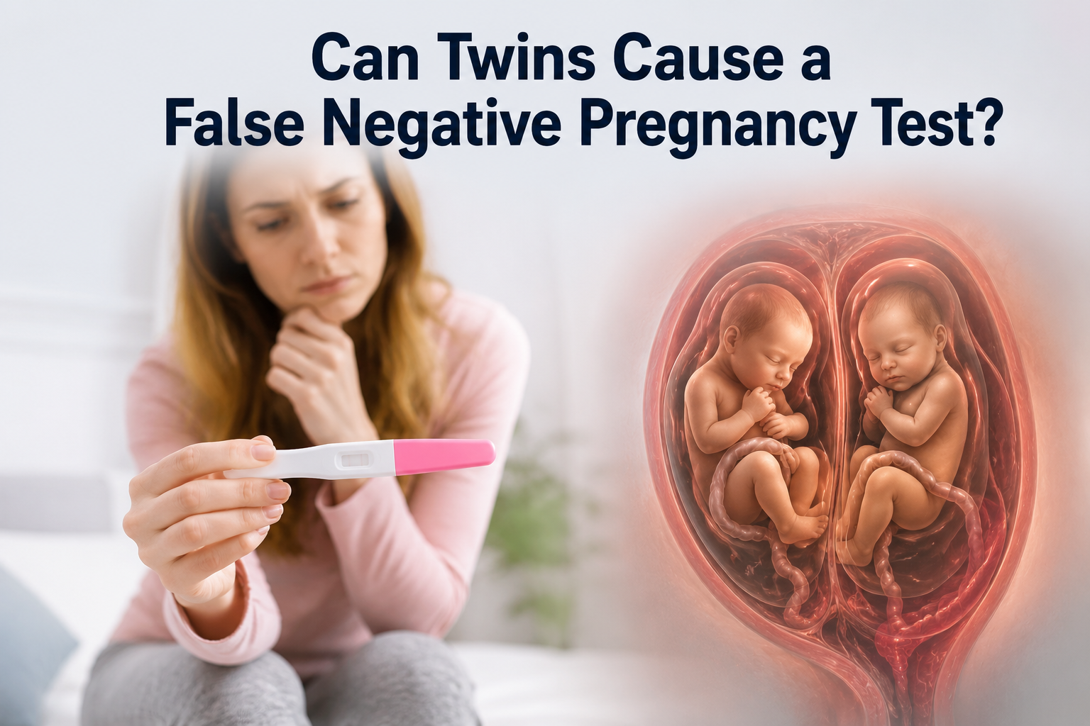 Can Twins Cause a False Negative Pregnancy Test?