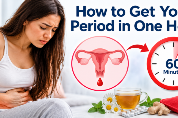 How to Get Your Period in One Hour