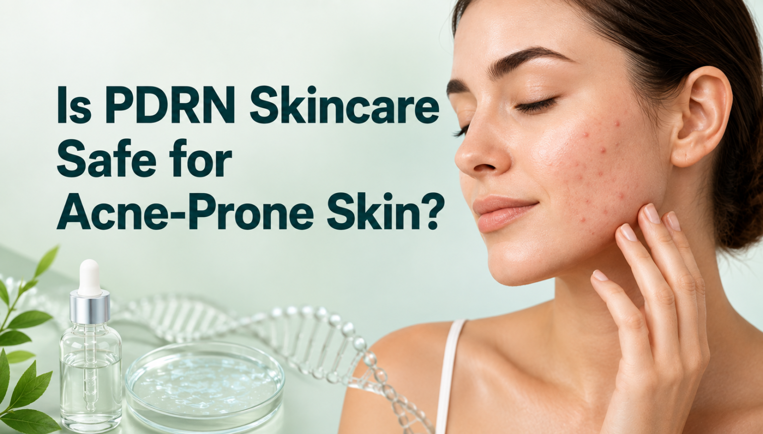 Is PDRN Skincare Safe for Acne-Prone Skin?