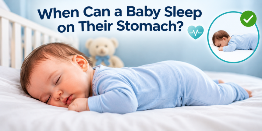 When Can a Baby Sleep on Their Stomach?