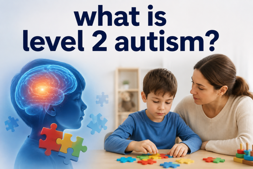 what is level 2 autism?