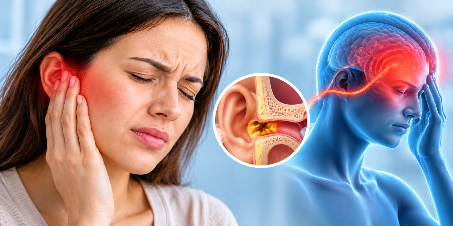 Can a Clogged Ear Cause Headaches?