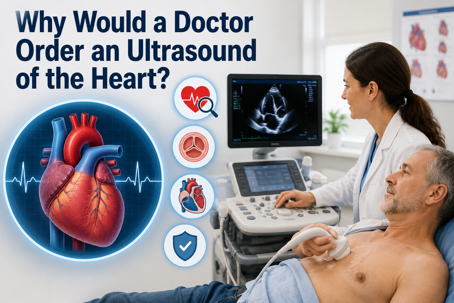 Why Would a Doctor Order an Ultrasound of the Heart?